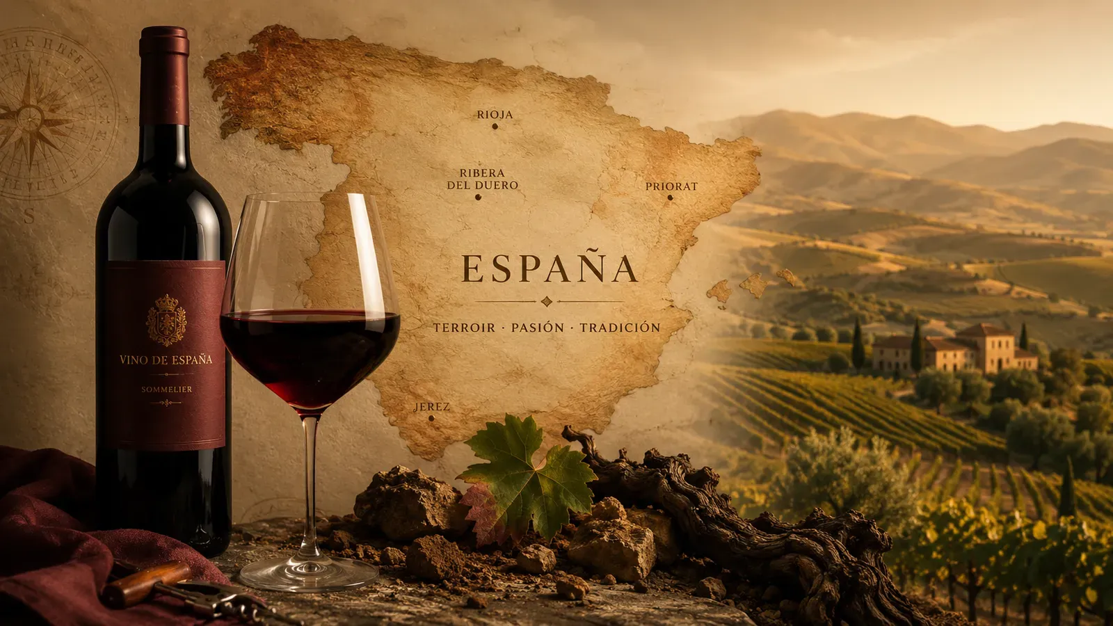 Rioja vs Bordeaux: a guide to the old rivalry | a Spanish red and the map of Spain · Spanish Terroir