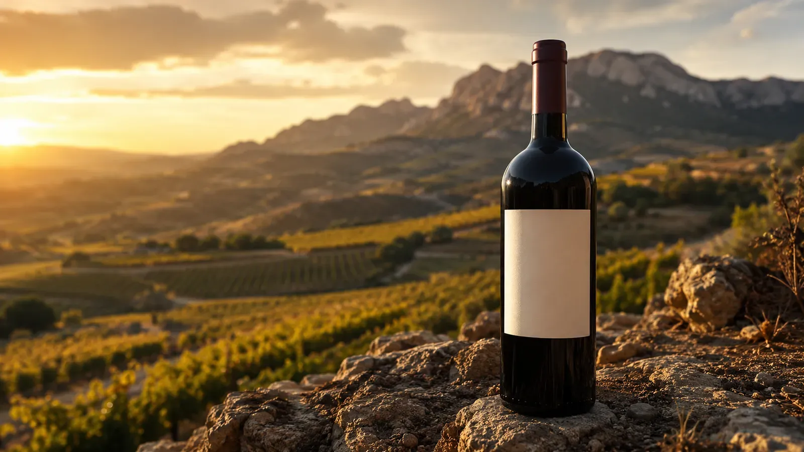Sierra de Gredos wine pairing, done right | a Spanish red beneath the sierra at sunset · Spanish Terroir